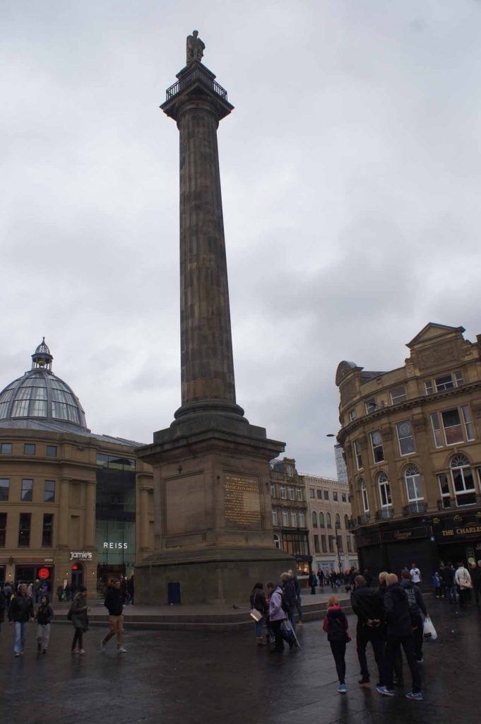 Grey monument beklimmen