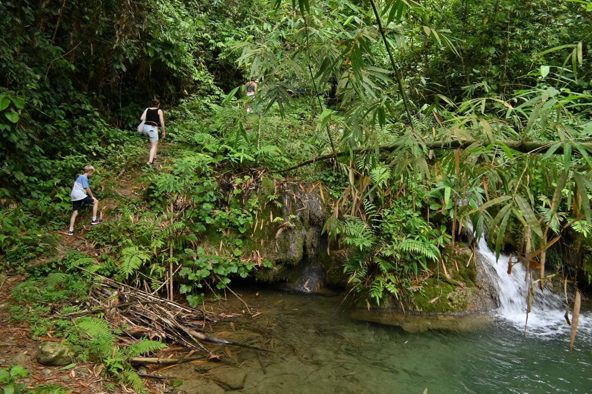 Nong Khiaw Laos met kinderen tour rijstvelden