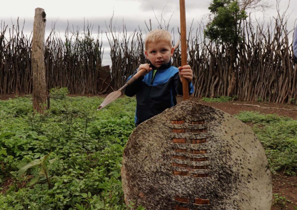 swaziland met kinderen