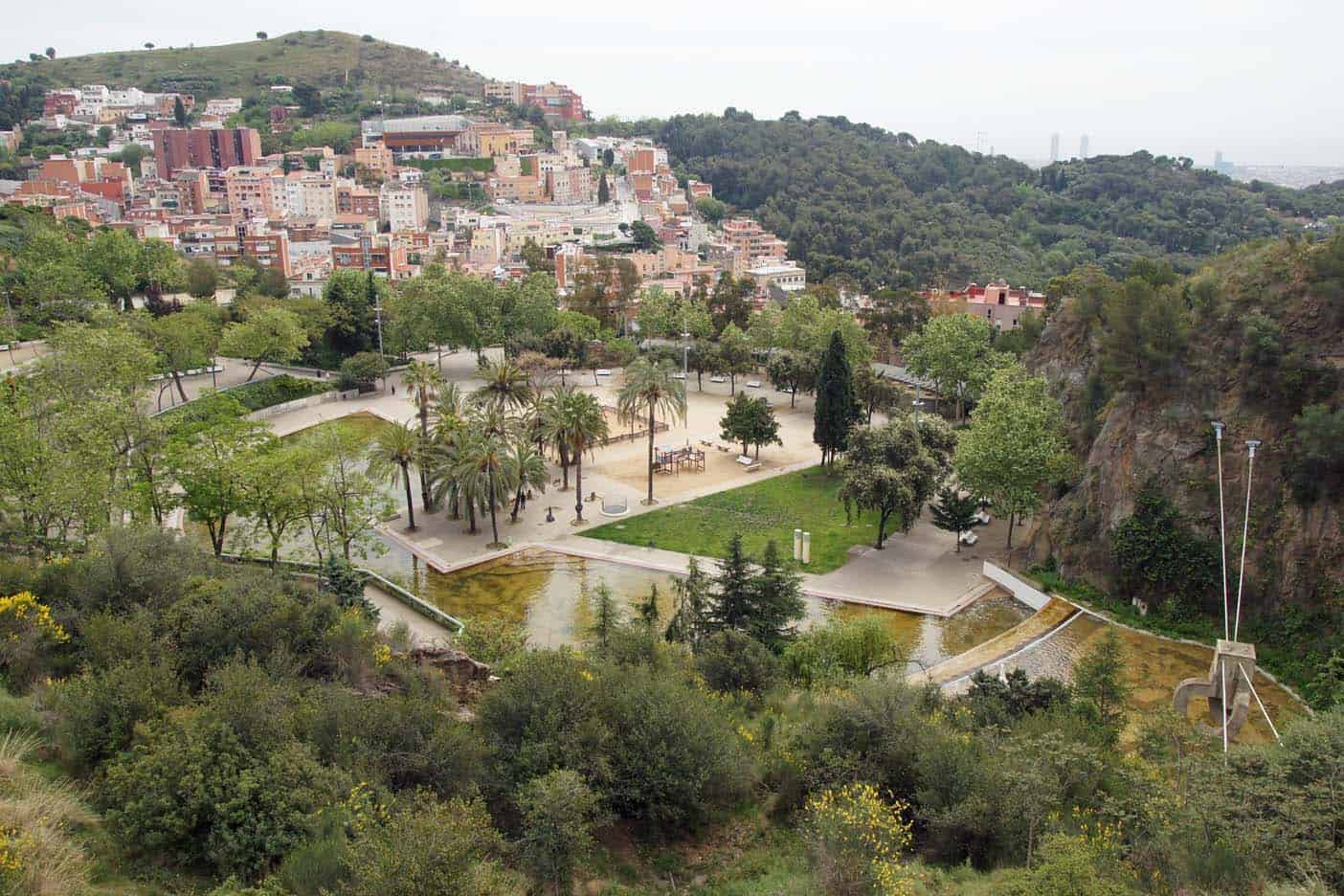 Park La Creueta de Coll parken barcelona