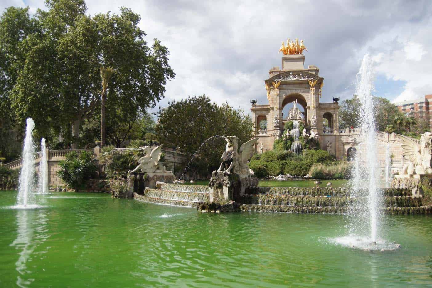 Park de la Ciutadella barcelona parken