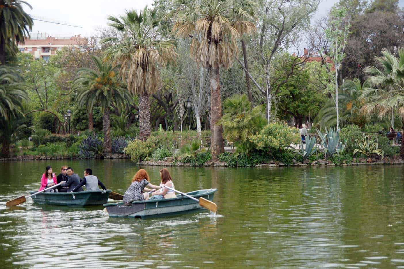 Park de la Ciutadella barcelona parken