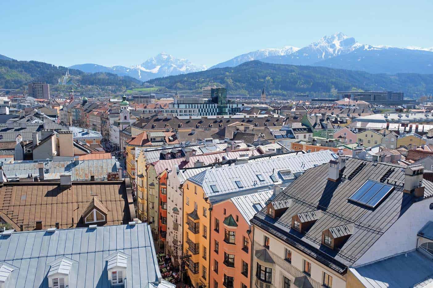 uitzicht toren innsbruck