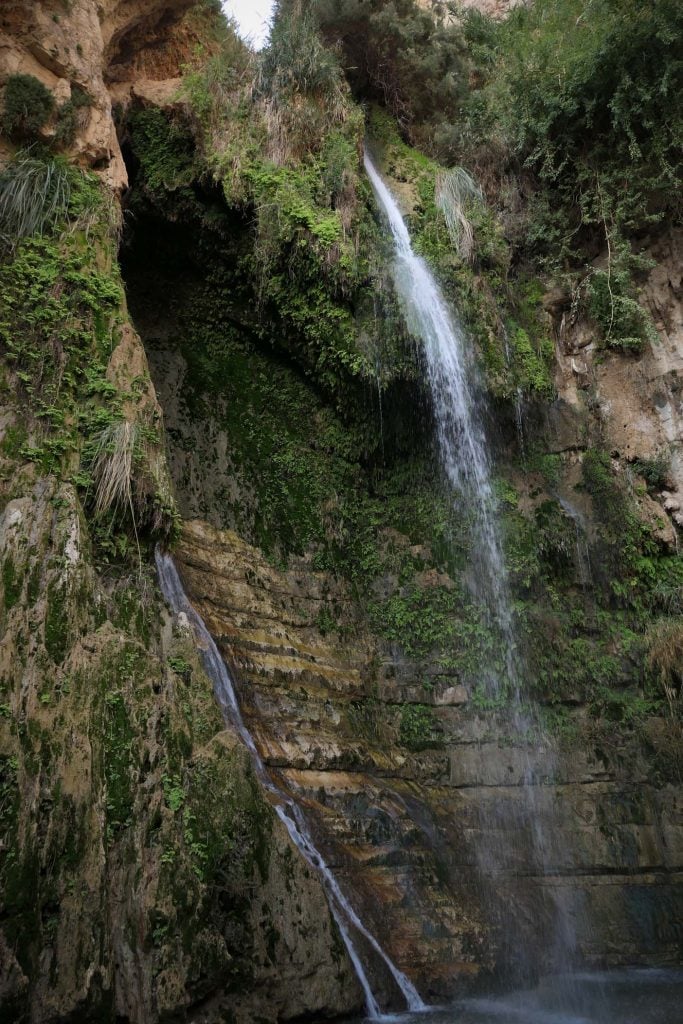 Waterval van david ein gedi israel