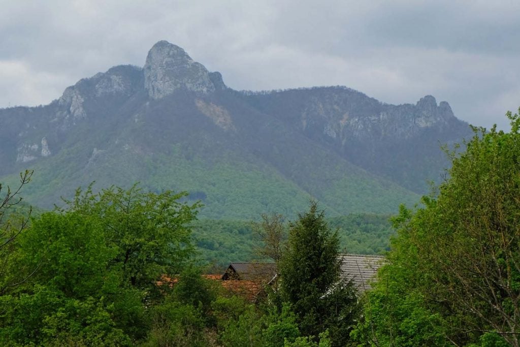 ogulin kroatie klek berg