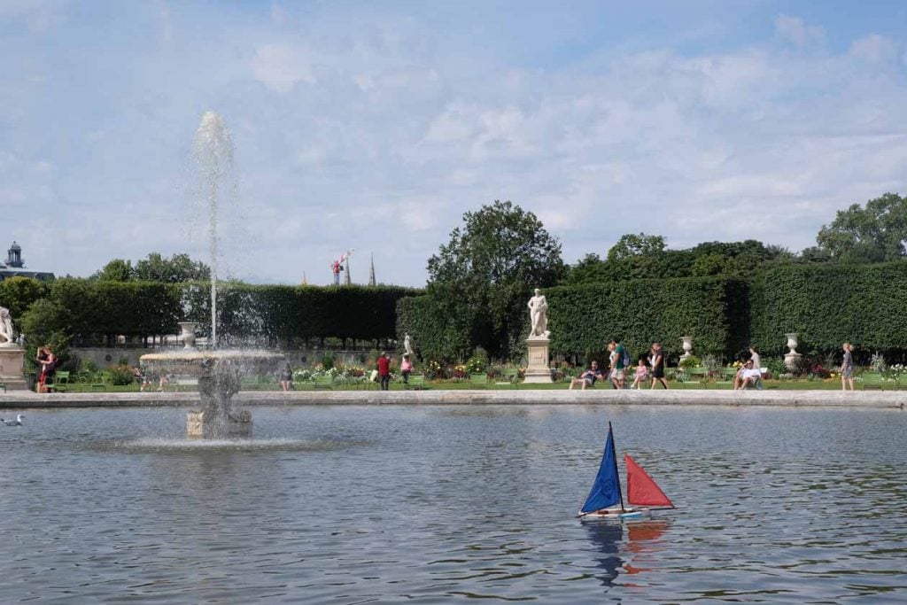 parijs met kids jardin de luxembourg