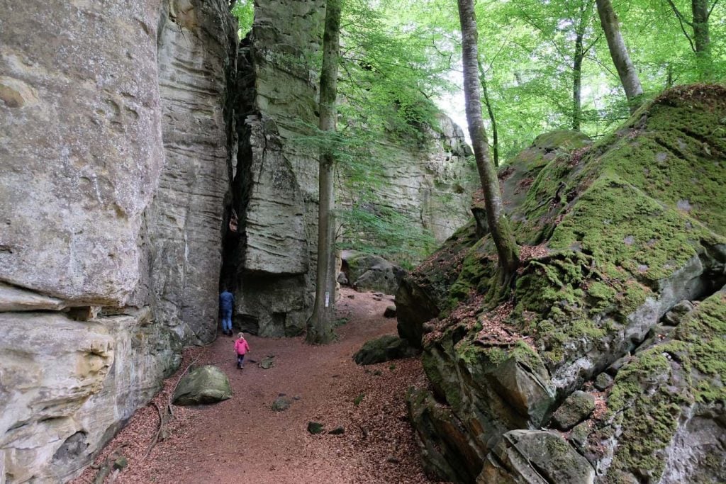 eifel bezienswaardigheden Teufelsschlucht wandelen