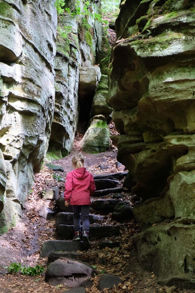 eifel bezienswaardigheden Teufelsschlucht wandelen