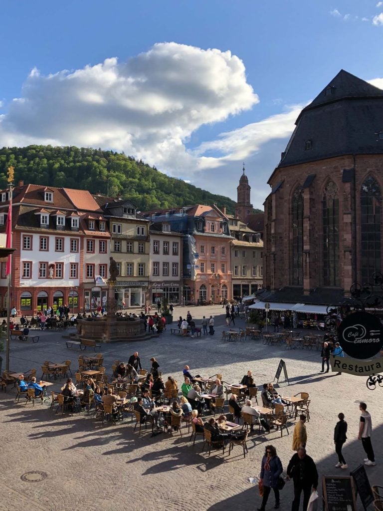 hotelkamer Am Rathaus Heidelberg