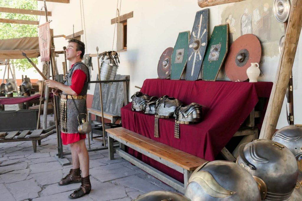 Archeon met kinderen