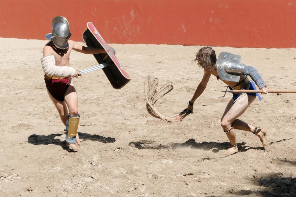 Archeon met kinderen