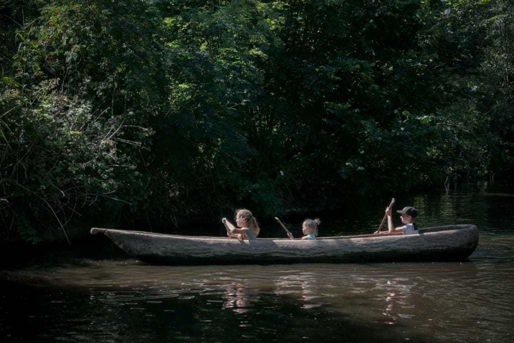 Archeon met kinderen