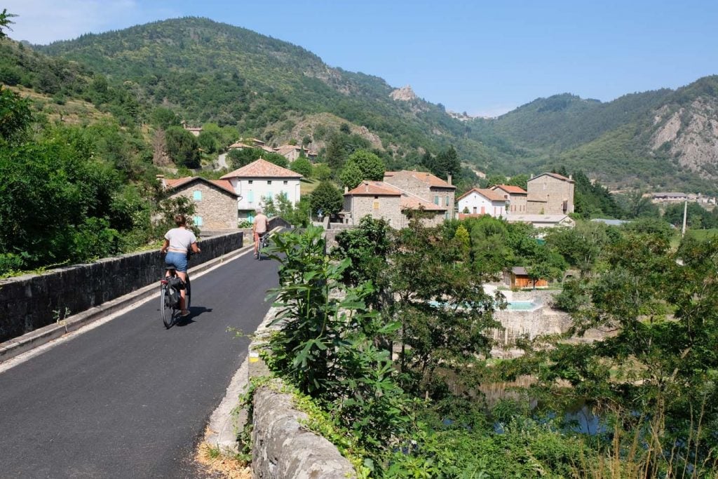 Fietsen in de ardeche