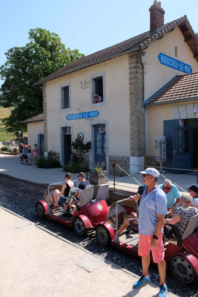 stroomtrein door de ardeche