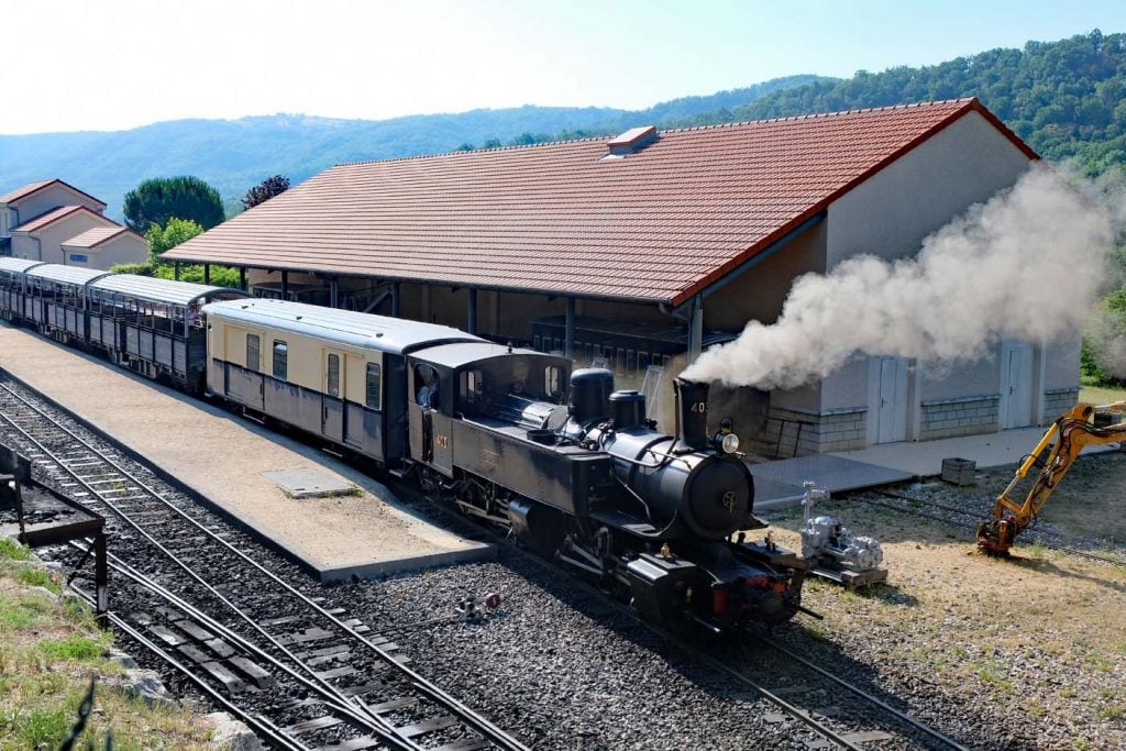 stroomtrein door de ardeche