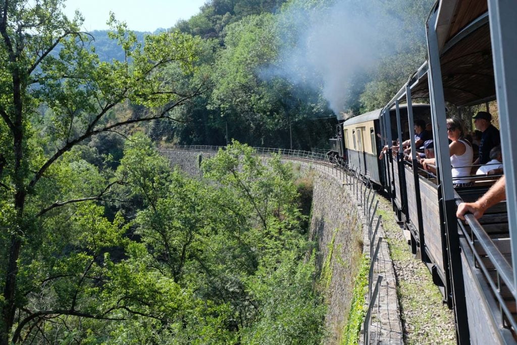 stroomtrein door de ardeche