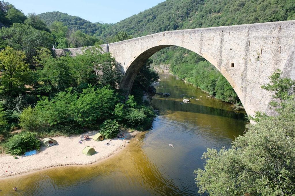 stroomtrein door de ardeche