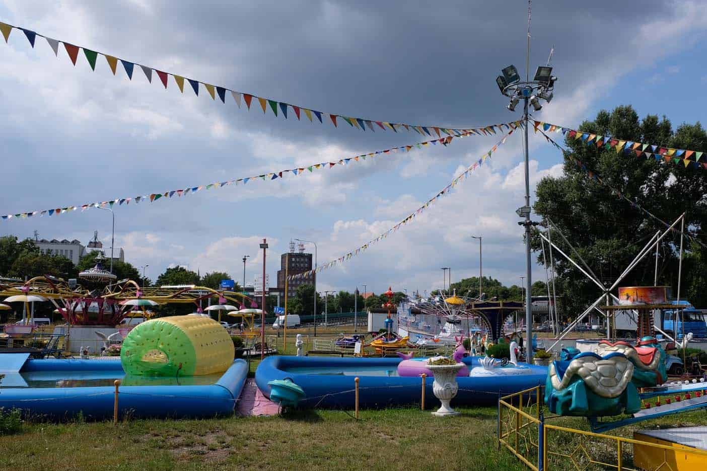 Lunapark Wroclaw met kids