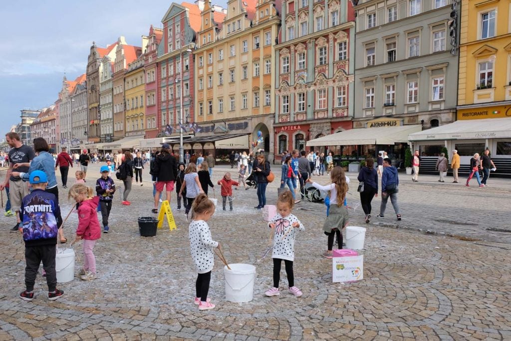 Wroclaw met kinderen kabouters