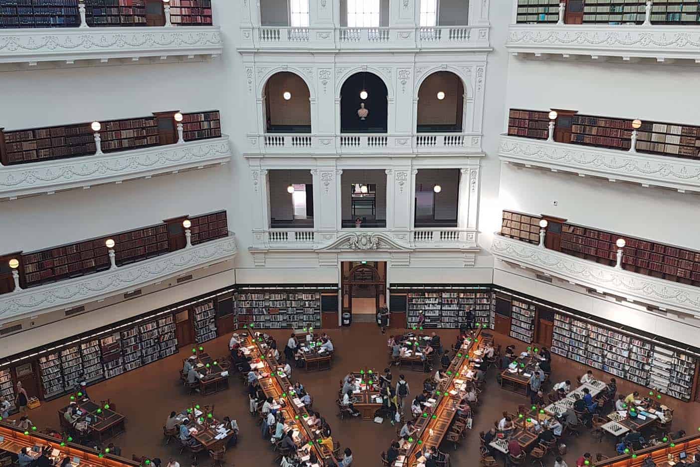 Melbourne met kinderen bibliotheek