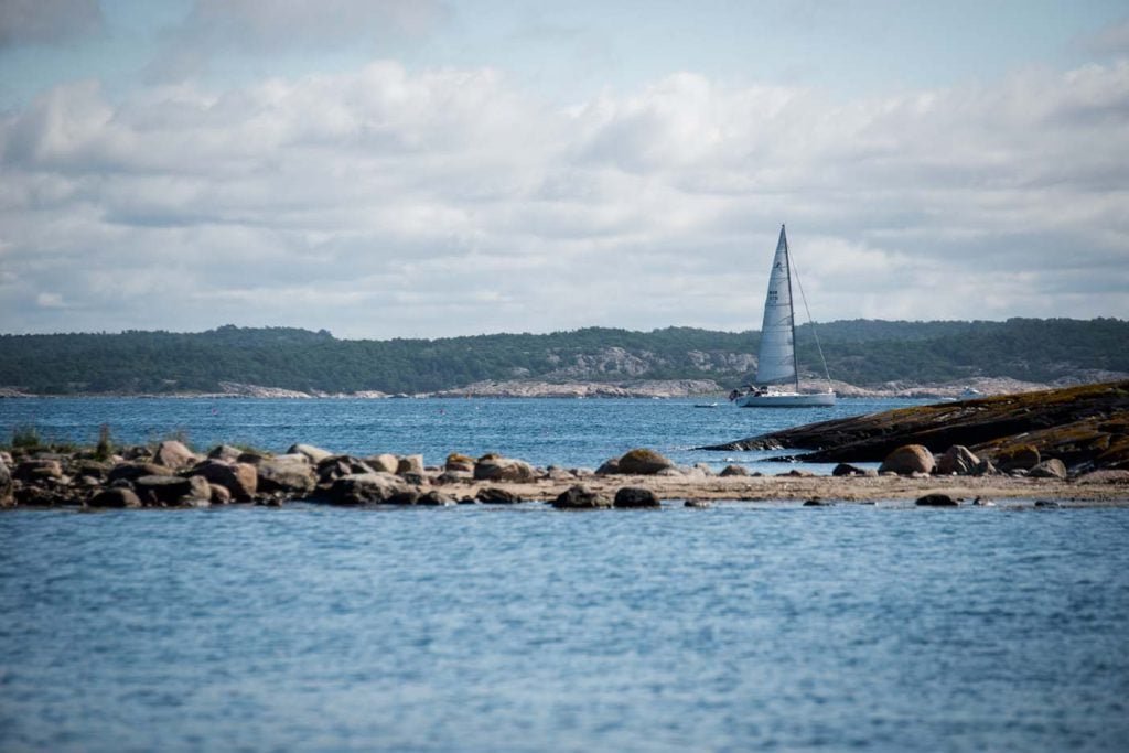 Kosterhavet National Park in Zweden,