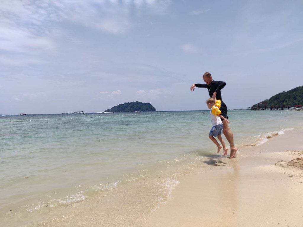 Manuken island strand borneo