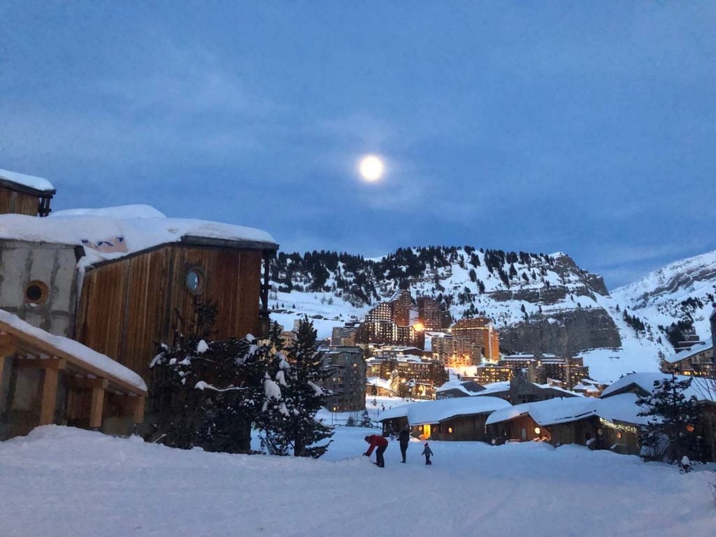 Skigebied Avoriaz met kinderen