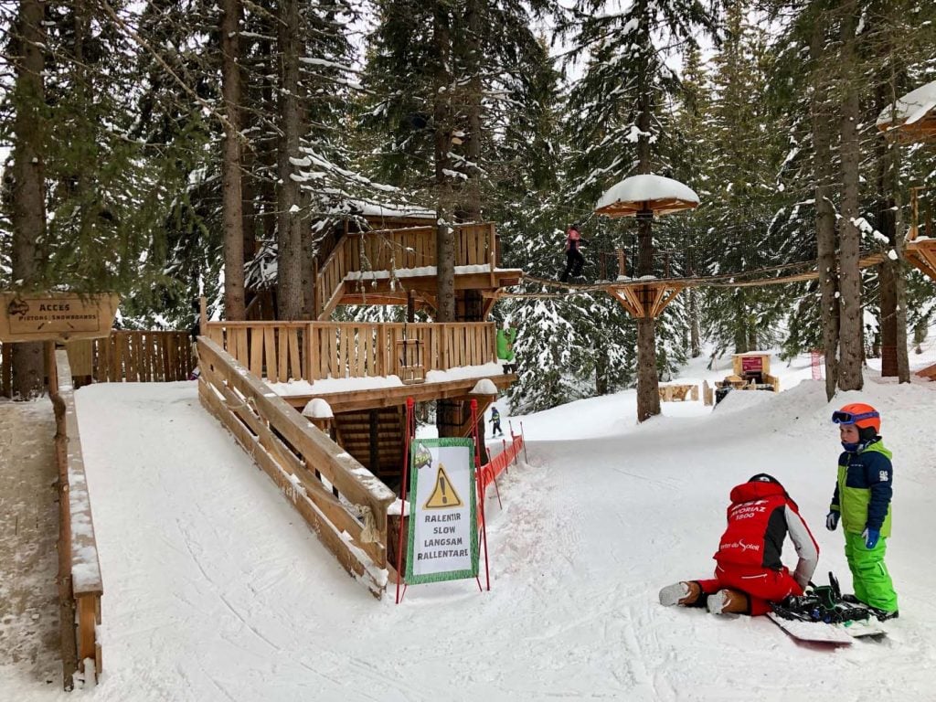 Skigebied Avoriaz met kinderen