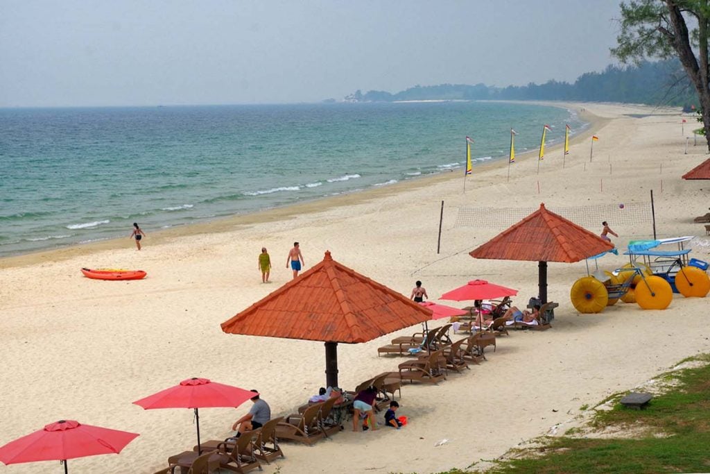 Bintan eiland strand