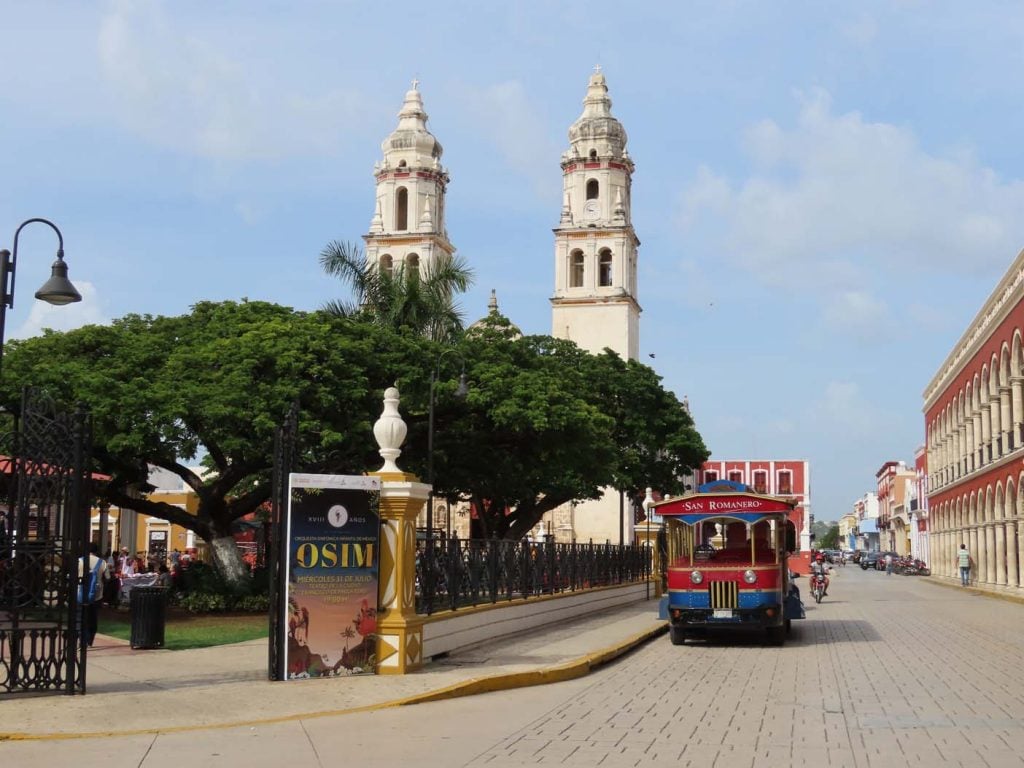 mexico campeche route 