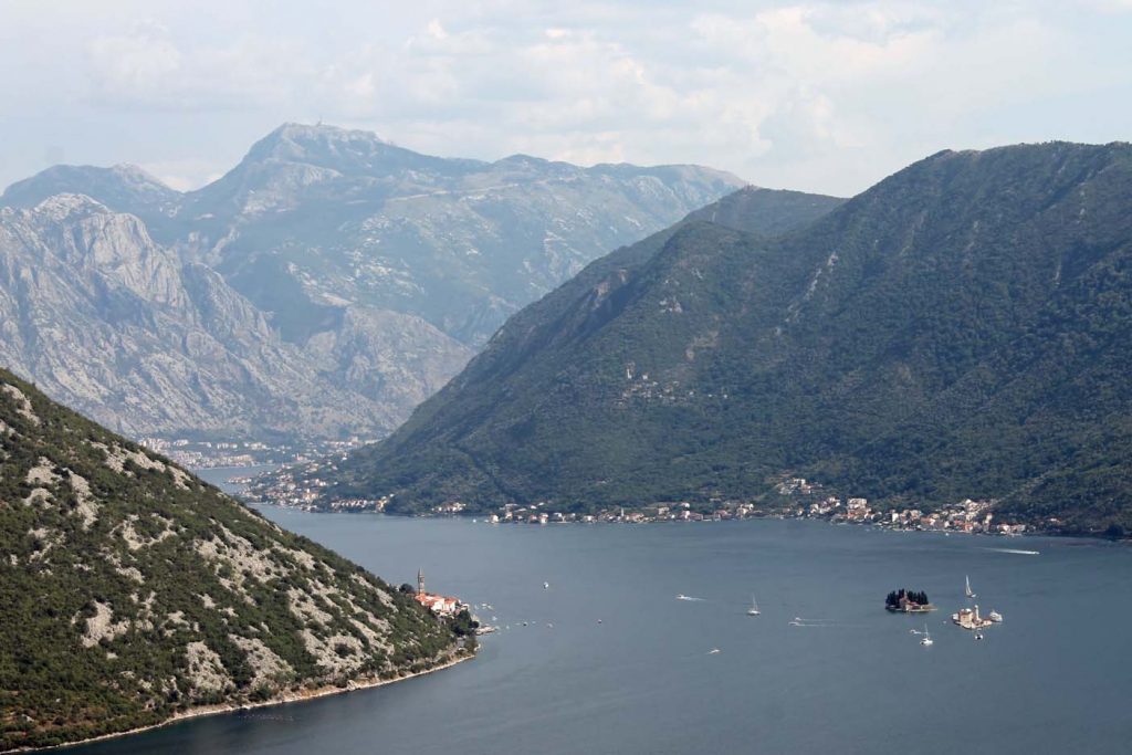 Fjorden van Kotor in Montenegro
