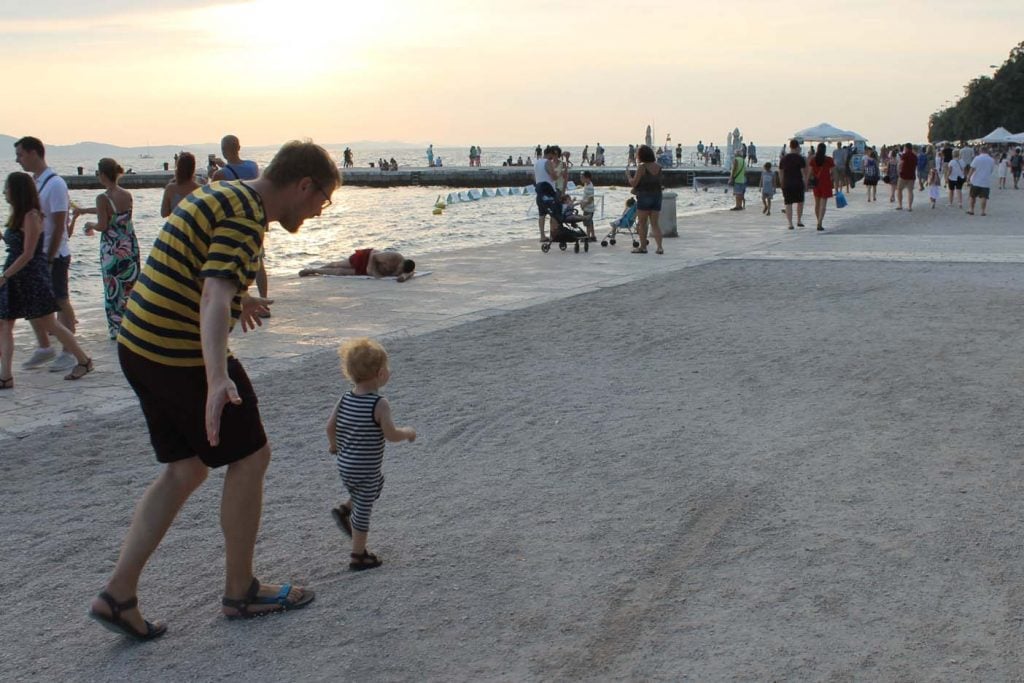 Zadar boulevard