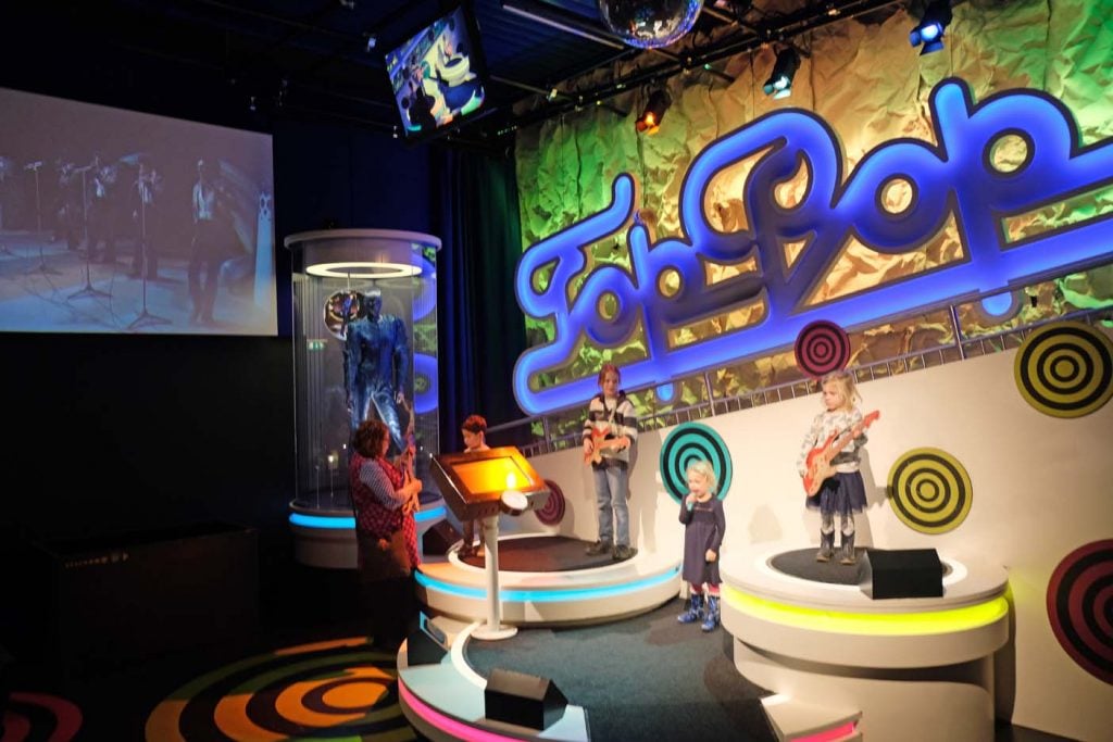 Interactief museum kinderen beeld en geluid