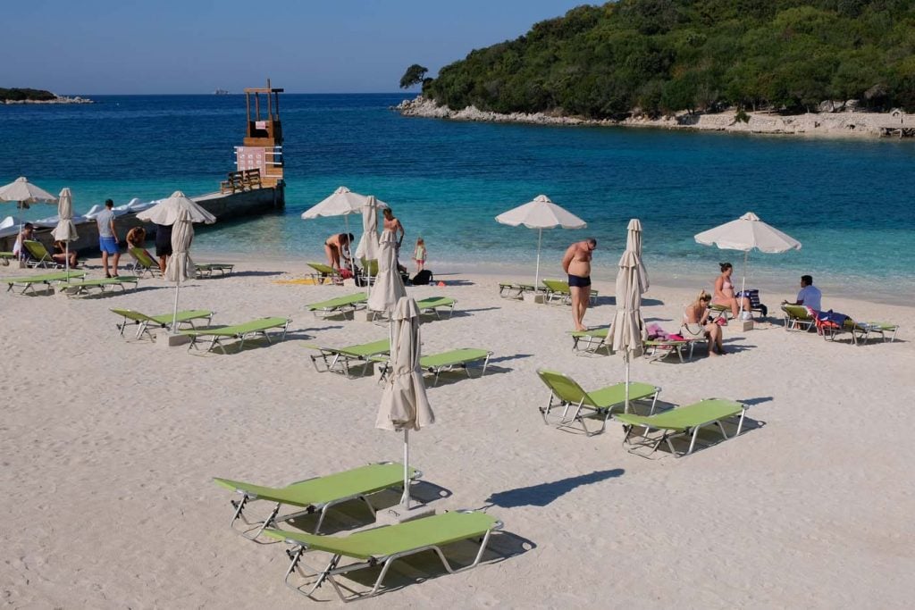 Ksamil strand