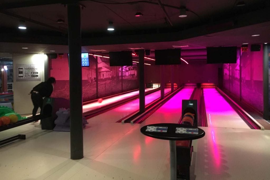 Landal stroombroek bowlingbaan