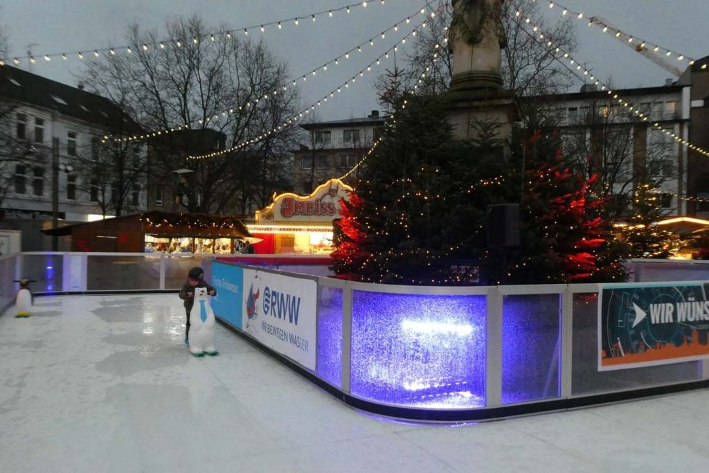 Weihnachtsmarkt in het centrum