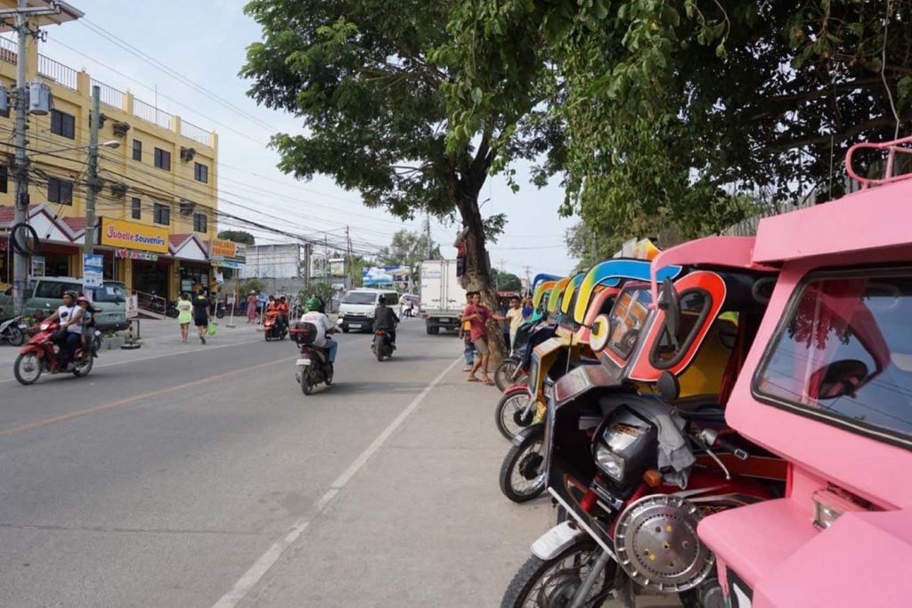 straatbeeld bohol