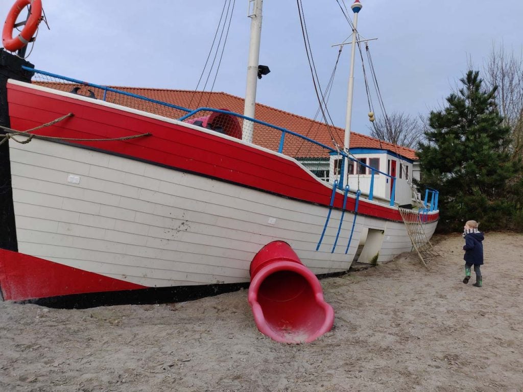 speelschip de krim texel