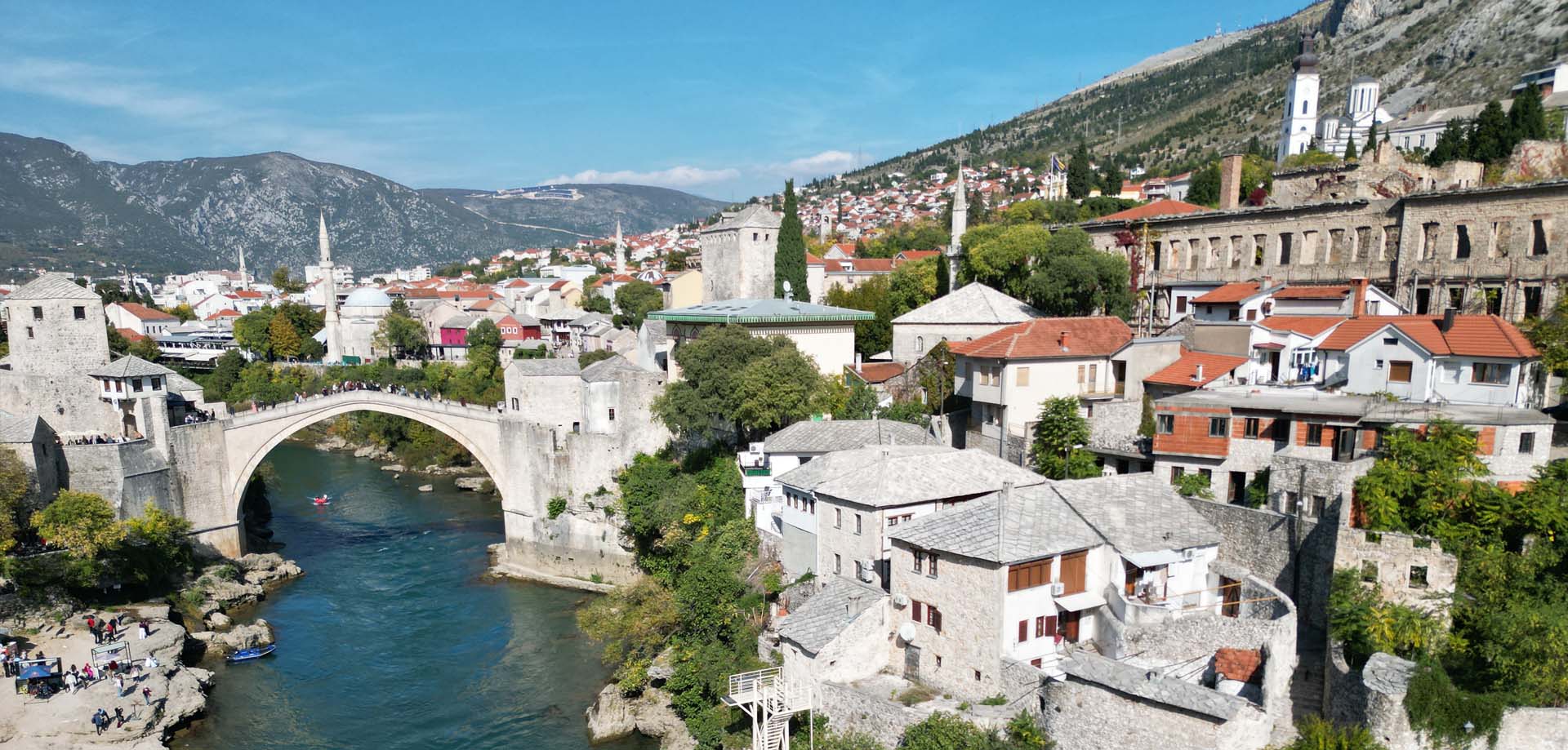 Mostar met kinderen, de mooie stad en omgeving
