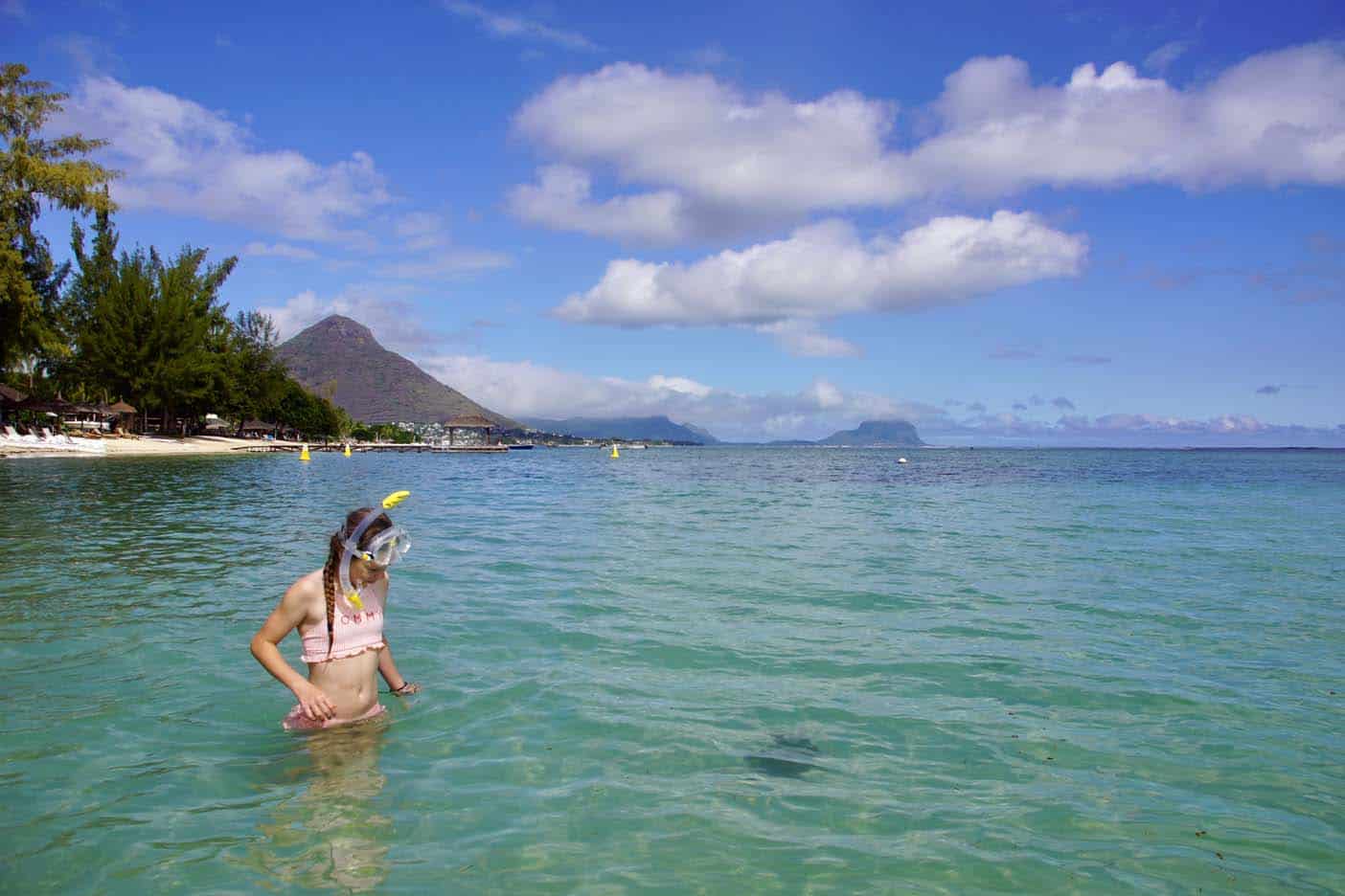 Mauritius met kinderen