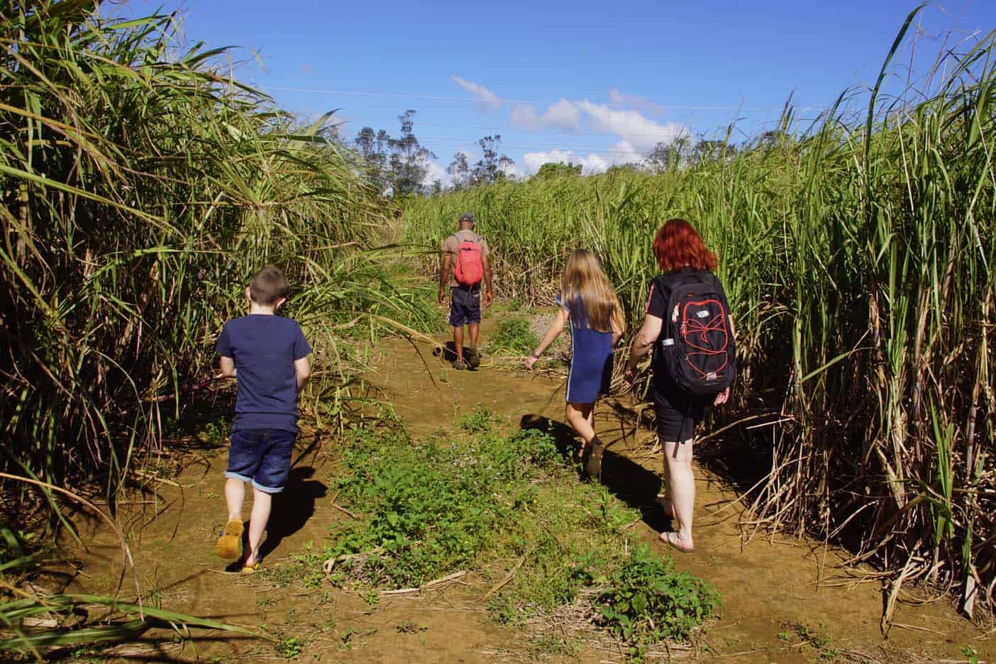 Mauritius met kinderen