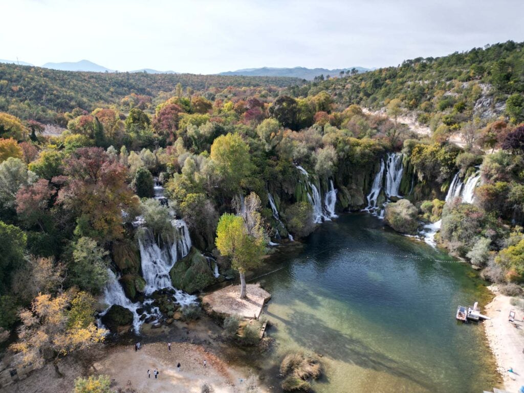 Mostar kravice watervallen