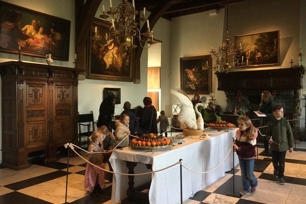 Muiderslot met kinderen