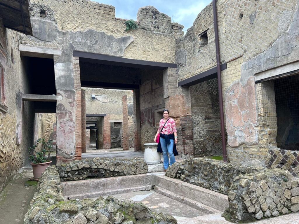 Napels met kinderen herculaneum