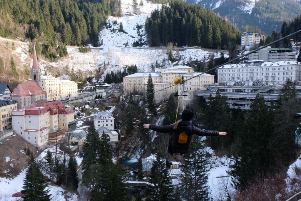 Bad gastein zipline