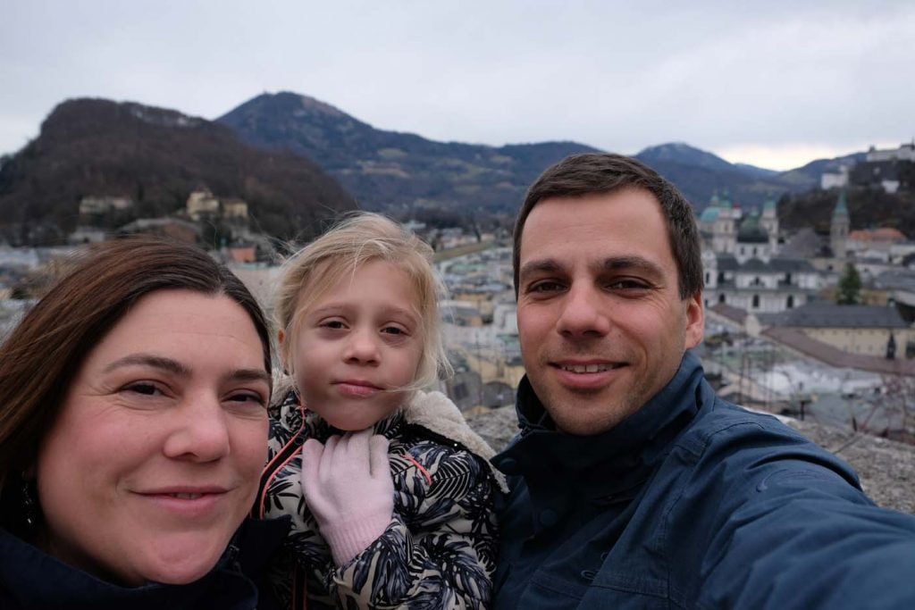 Salzburg met kinderen uitzichtpunt