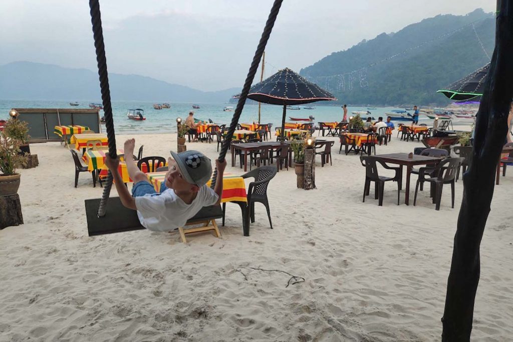 Perhentian eilanden met kinderen long beach