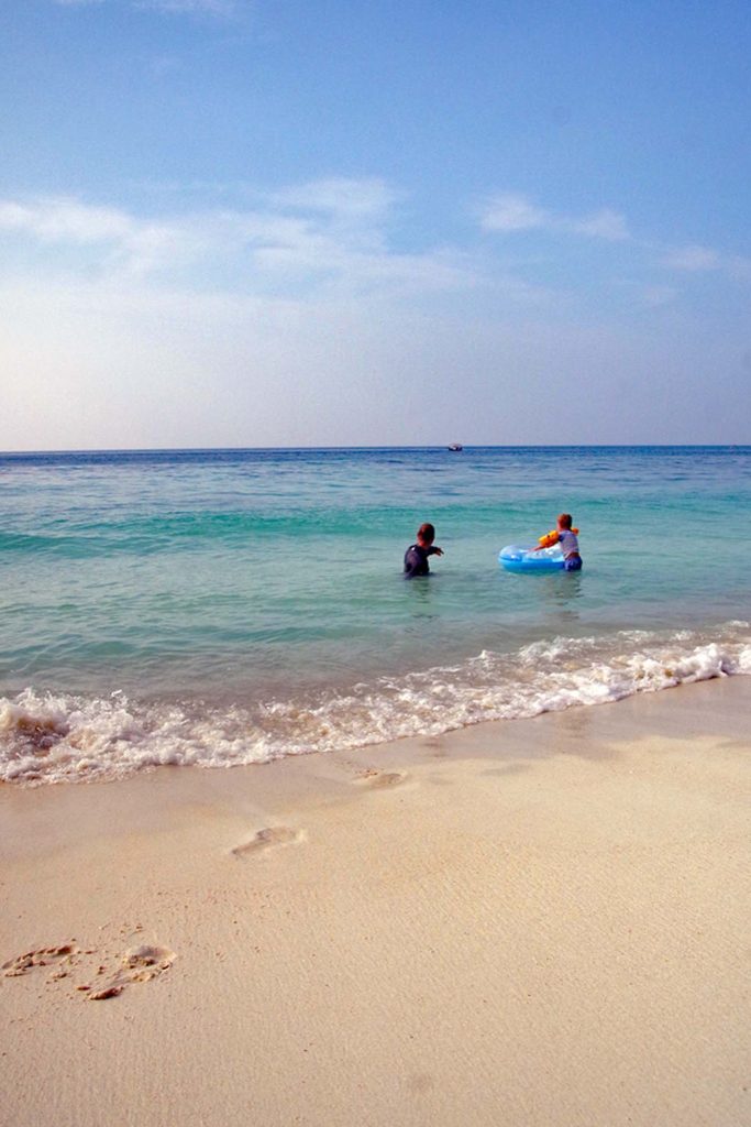 Perhentian eilanden met kinderen turtle beach