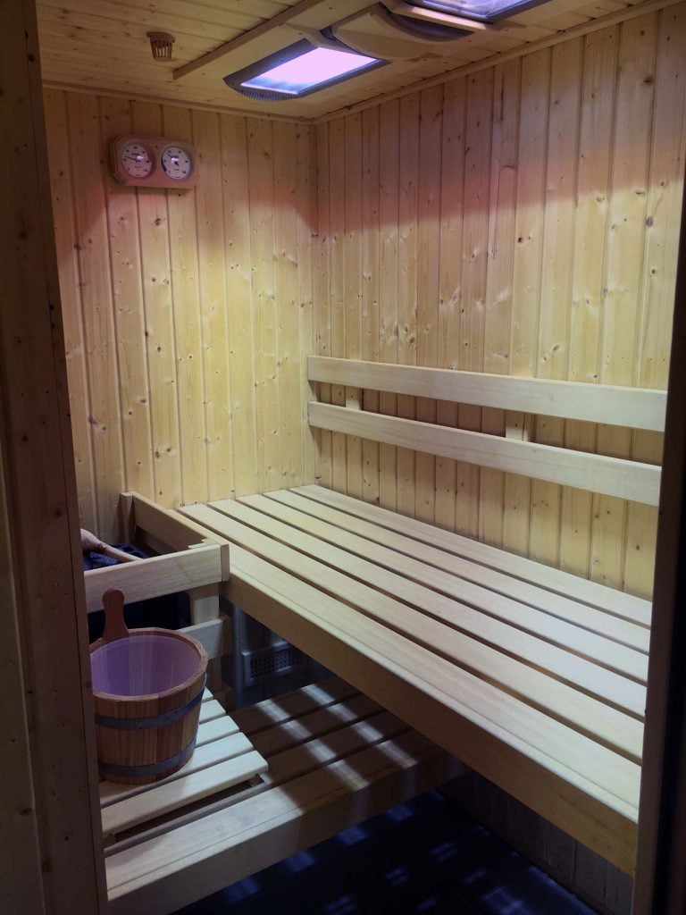 Sauna met kinderen