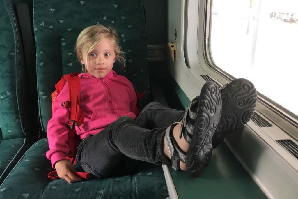 reizen met de trein met kind